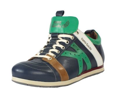 Kamo-Gutsu Herren Sneaker Tifo 042 Denim Green