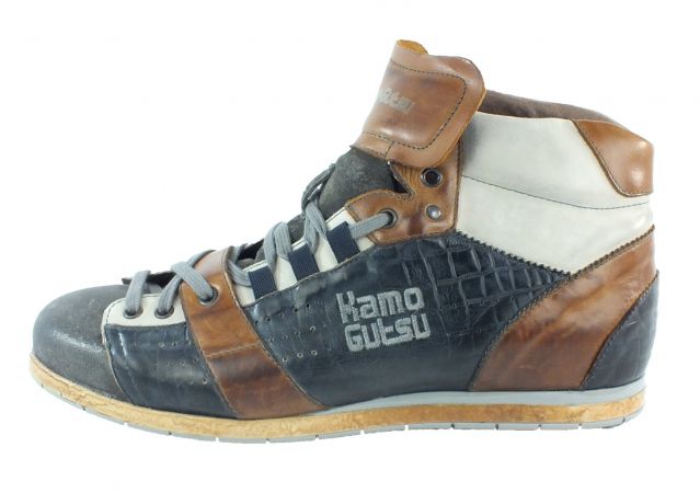 Kamo-Gutsu Herren Sneaker Tifo 105 Smog Cocco Blu
