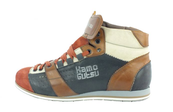 Kamo-Gutsu Damen Sneaker Tifa 100 Cotto Smog Camel